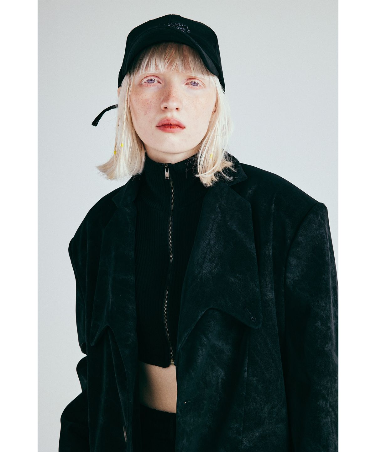 키네티클로(KINETICLO) 빈티지 누박 자켓(BLACK)