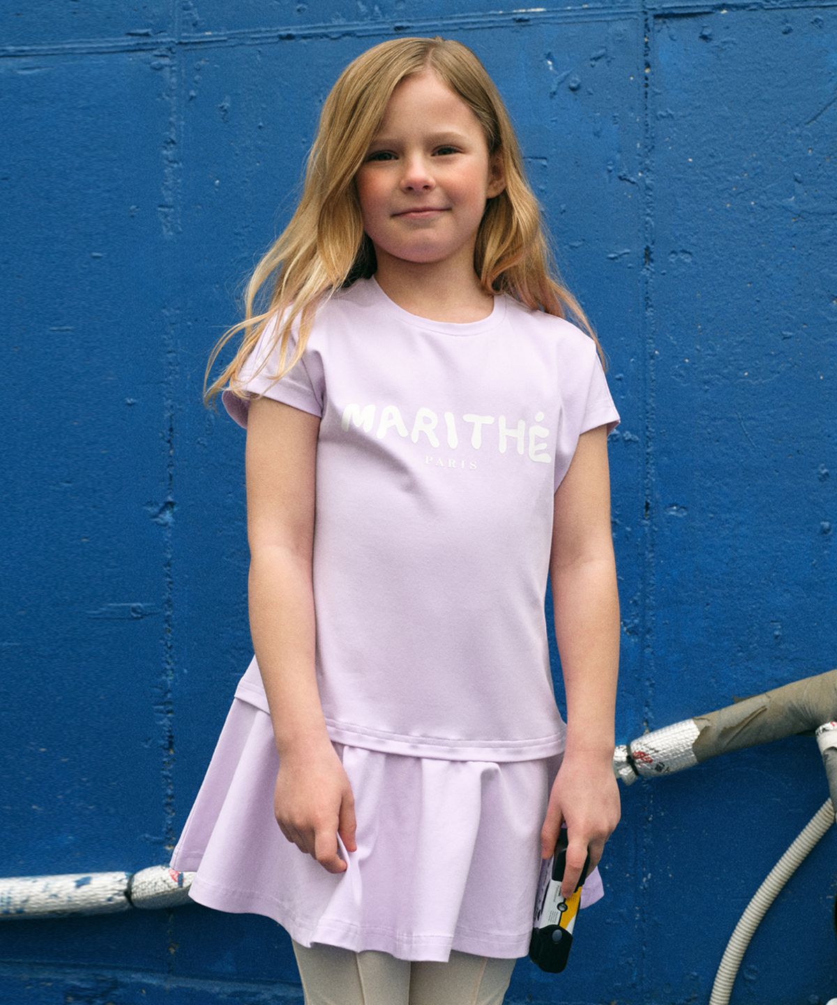 마리떼 키즈(MARITHÉ KIDS) ENFANT JERSEY ONEPIECE light purple