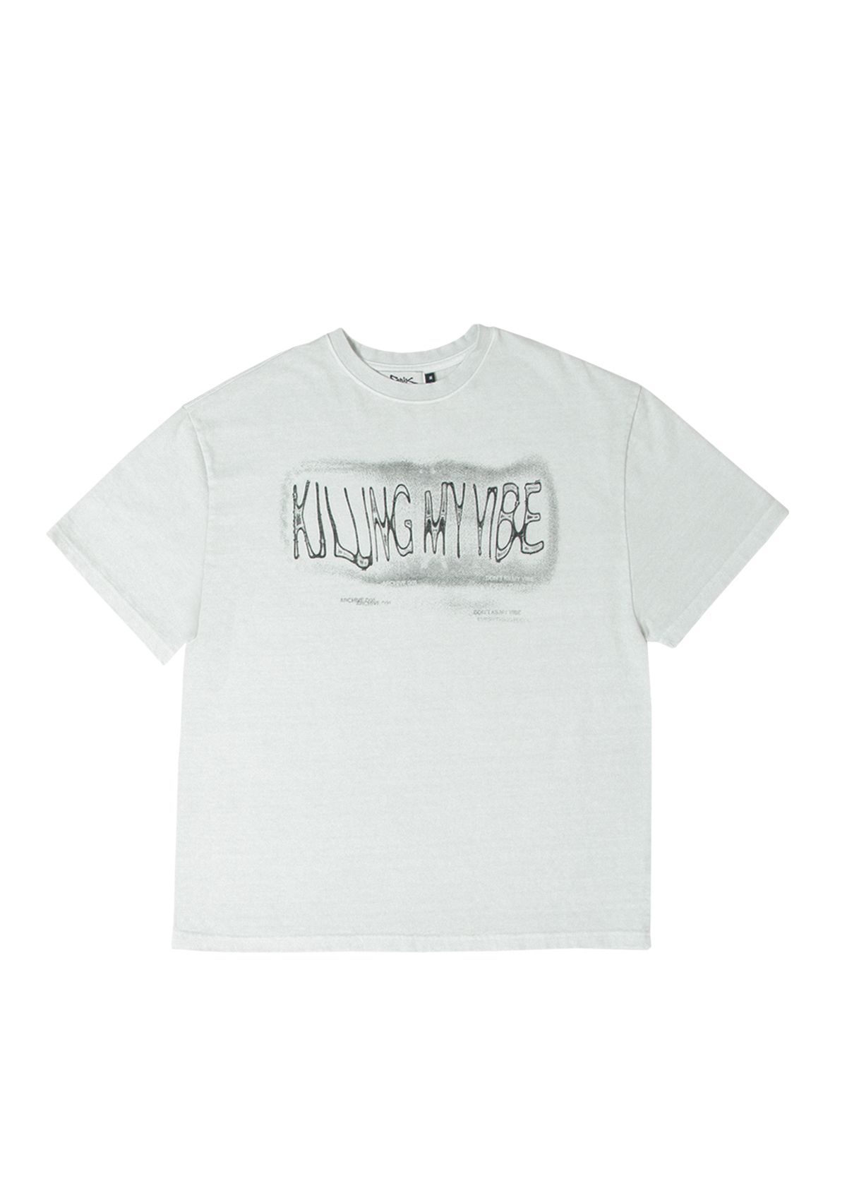 세니크(SENIK) KMV pigment t-shirts - Light grey