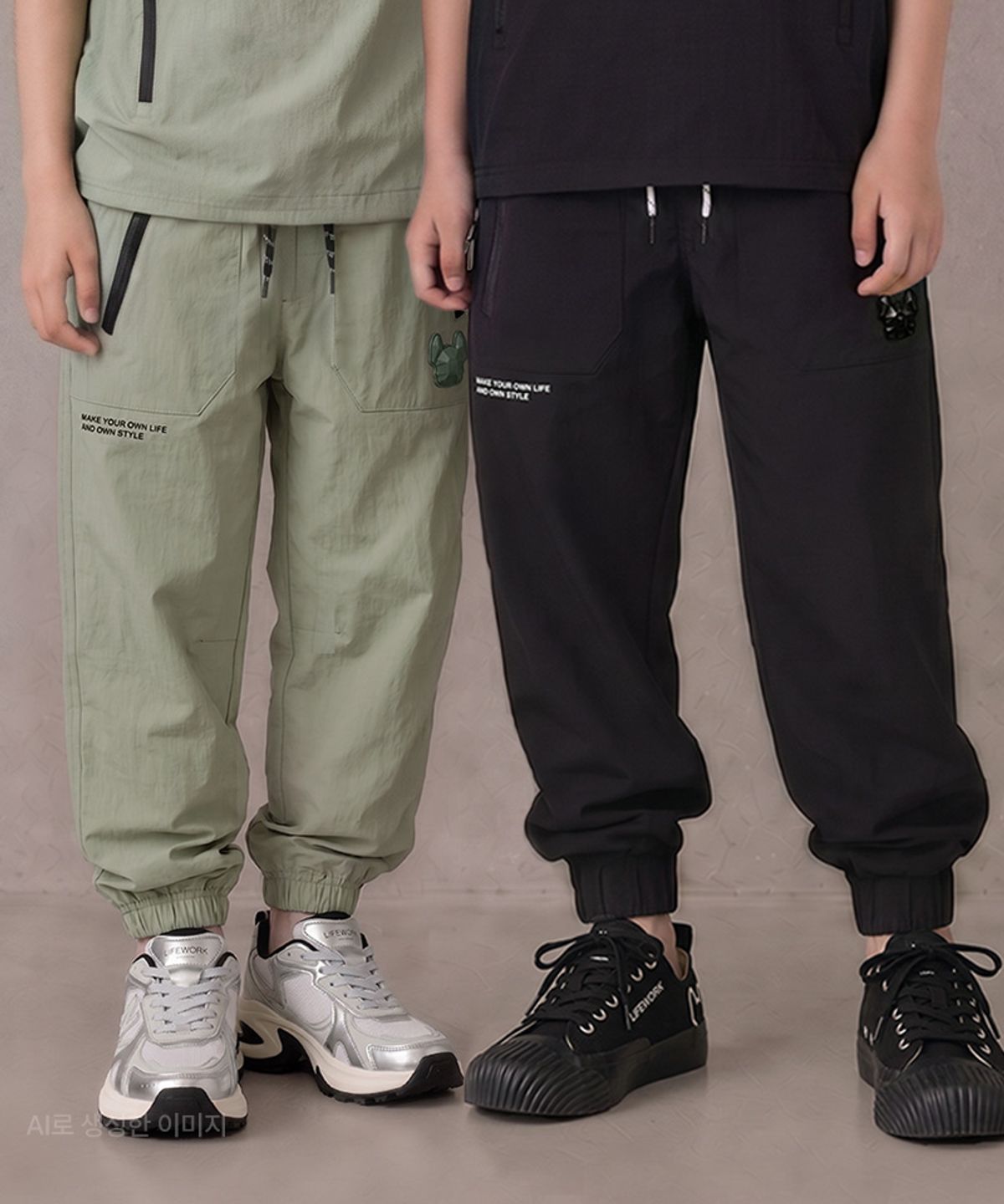 라이프워크 키즈(LIFEWORK KIDS) 키즈) 프로액팁 조거팬츠
