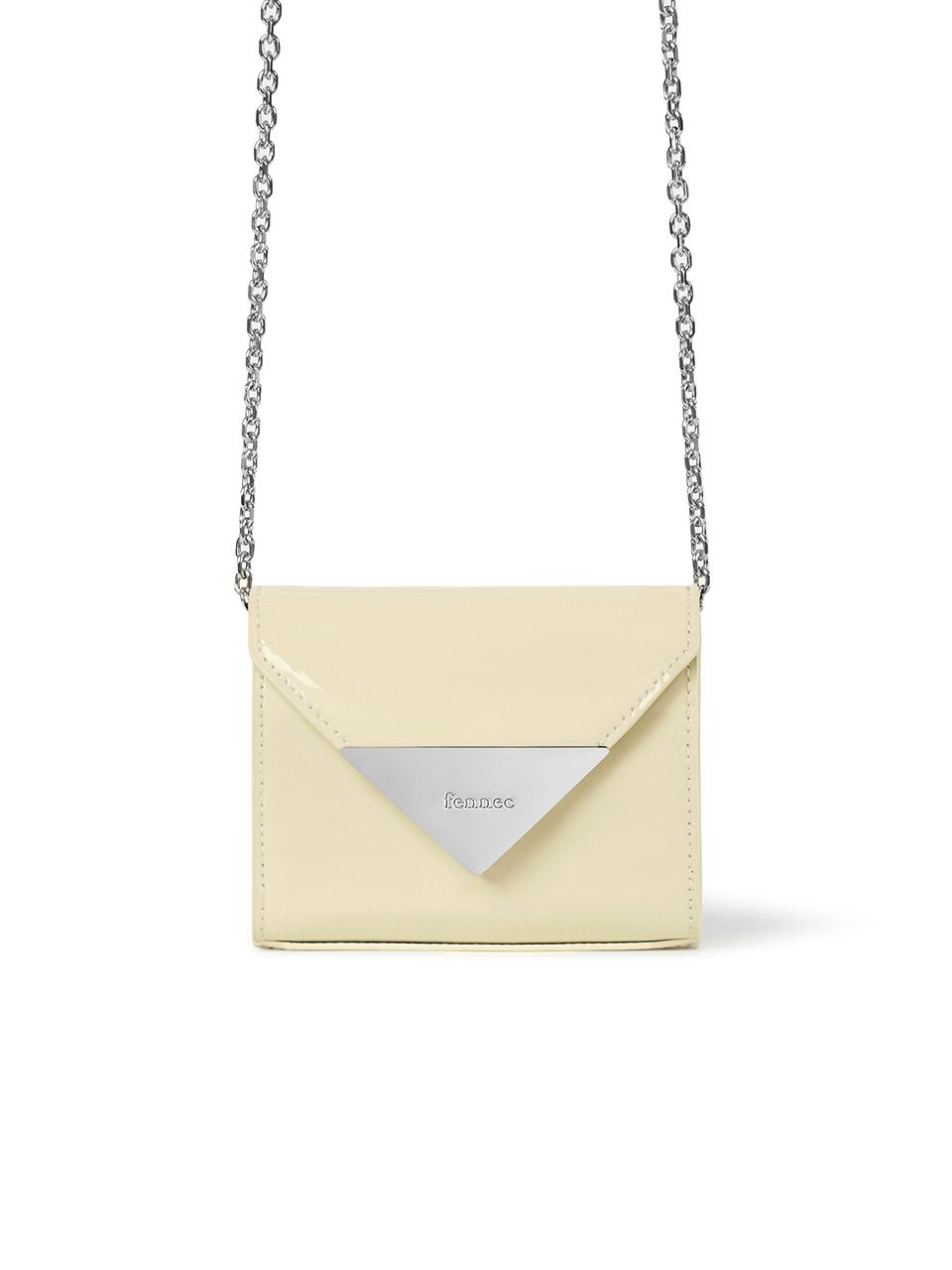 ★FENNEC ★TRIANGLE MICRO BAG MUSINSA | fennec TRIANGLE MICRO BAG - BUTTER CREAM