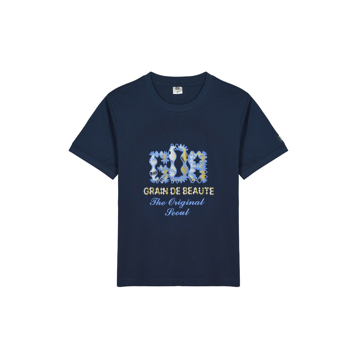 그랭드보떼(GRAIN DE BEAUTE) Original GDB T-SHIRT [NAVY]