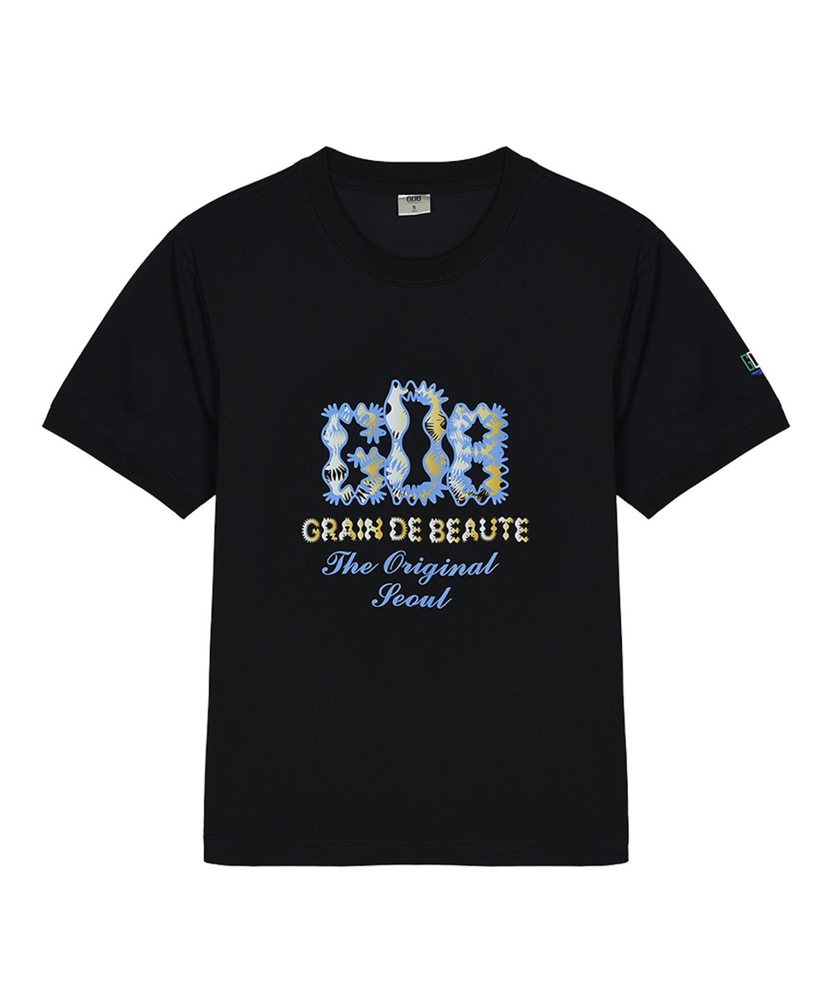 그랭드보떼(GRAIN DE BEAUTE) Original GDB T-SHIRT [BLACK]