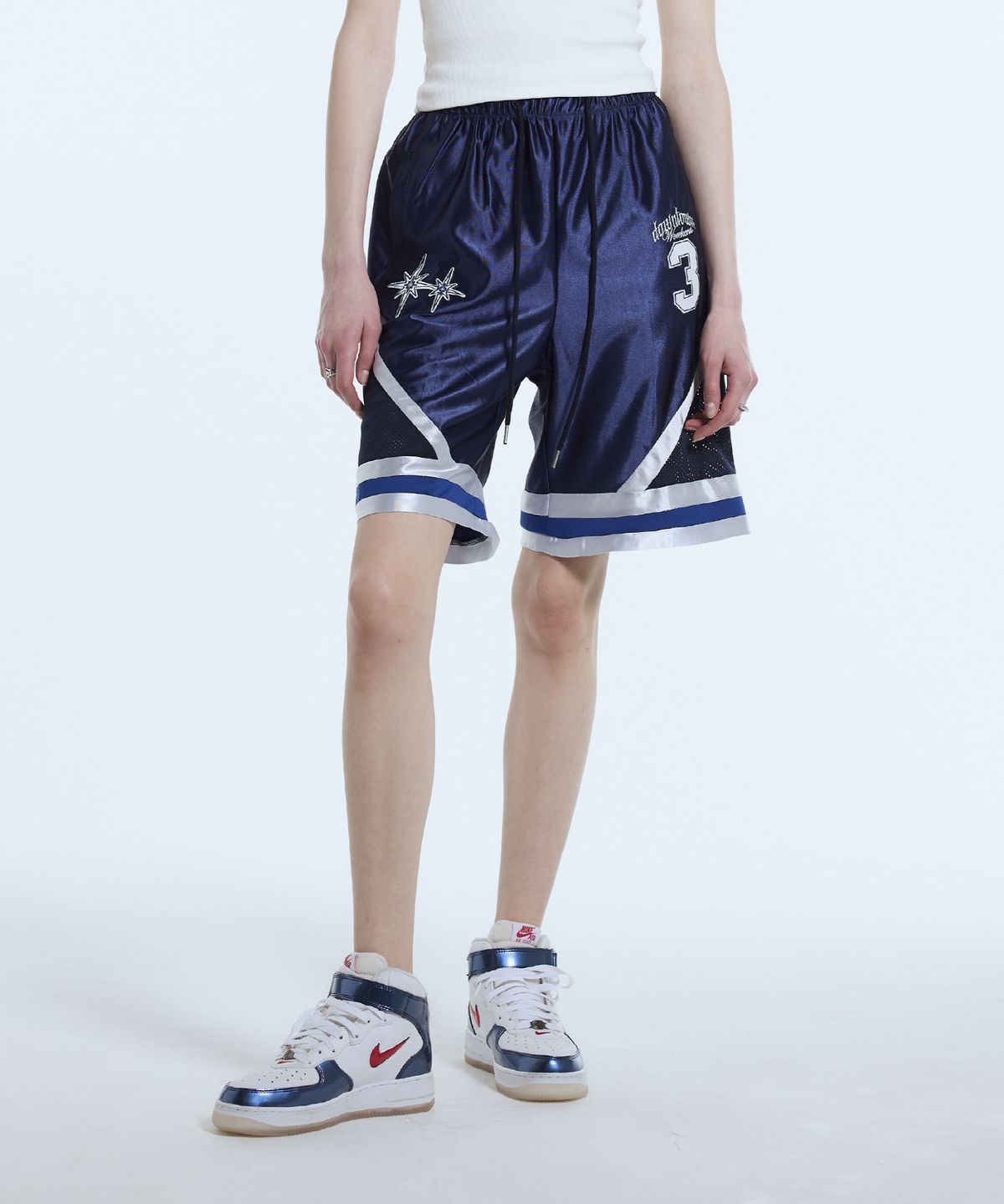 라티젠(LARTIGENT) L11 BIG NUMBER SHORTS(NAVY)