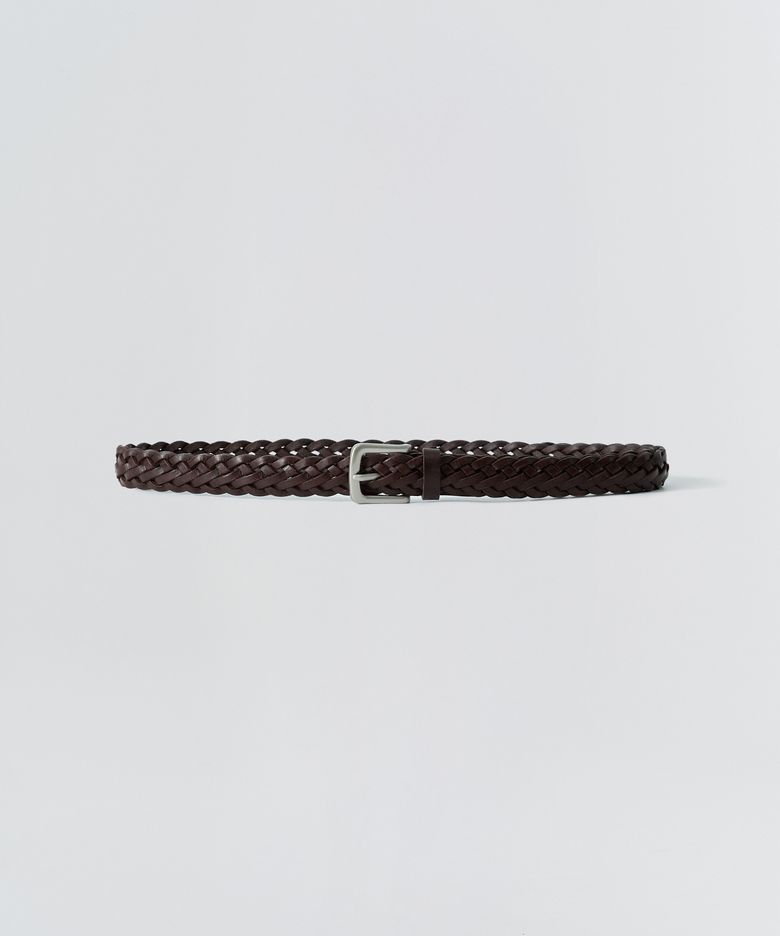 Classic weaving belt_Brown
