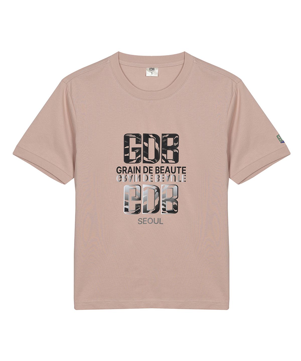 그랭드보떼(GRAIN DE BEAUTE) GDB T-SHIRT 01 [INDY PINK]