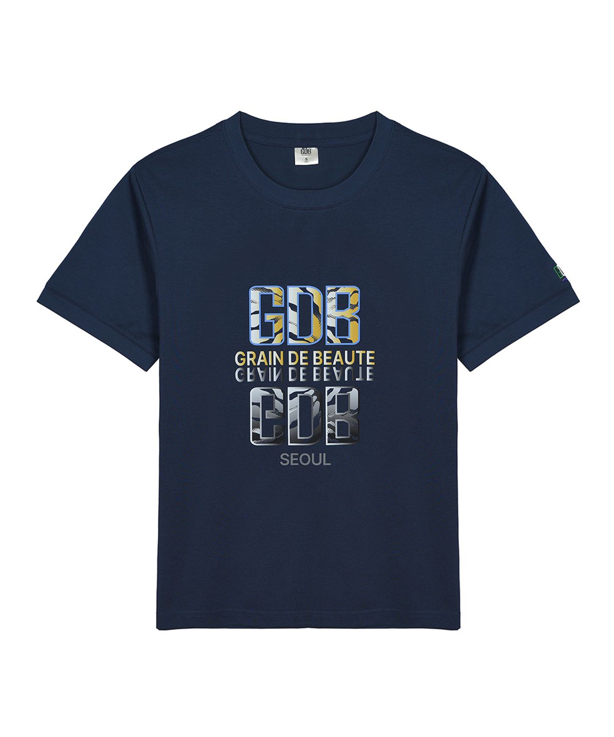 그랭드보떼(GRAIN DE BEAUTE) GDB T-SHIRT 01 [NAVY]