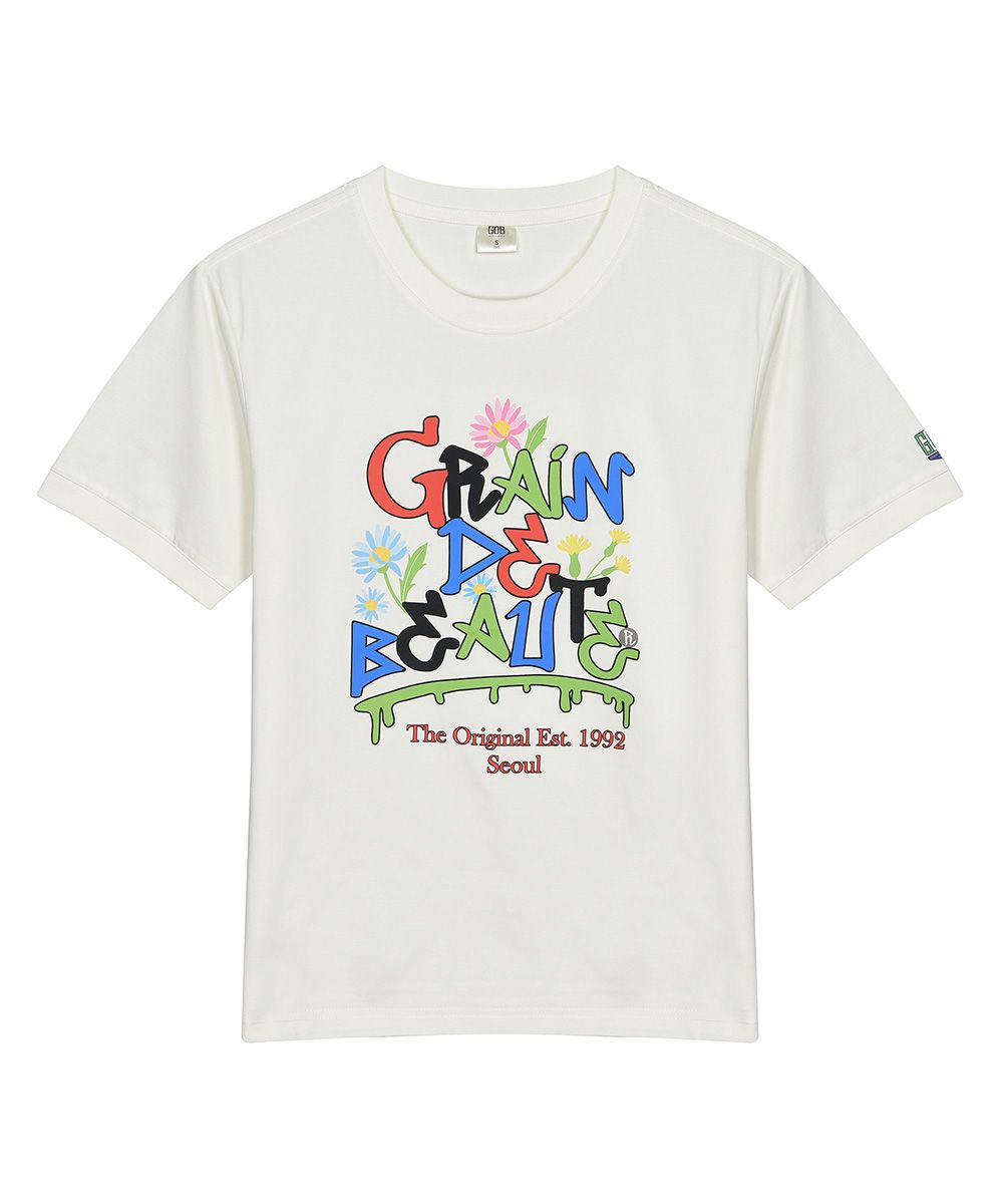 Tシャツ・カットソー [GRAIN DE BEAUTE] ORIGINAL 1992 T-SHIRT 01 [5 COLOR] MUSINSA | GRAIN DE BEAUTE ORIGINAL 1992 T-SHIRT 01 [BEIGE]