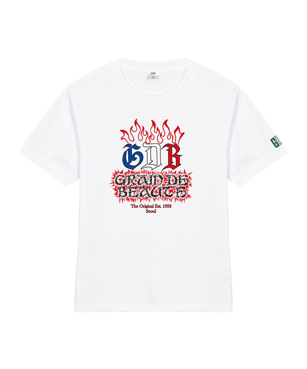 Tシャツ・カットソー [GRAIN DE BEAUTE] ORIGINAL 1992 T-SHIRT 02 [5 COLOR] MUSINSA | GRAIN DE BEAUTE ORIGINAL 1992 T-SHIRT 02 [WHITE]