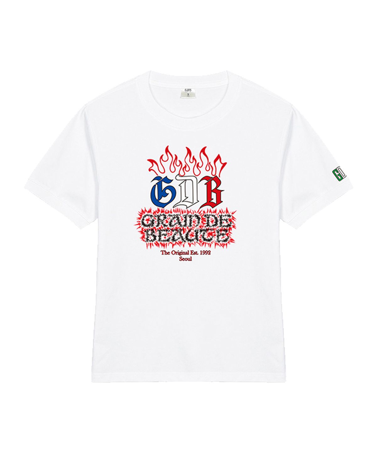 그랭드보떼(GRAIN DE BEAUTE) ORIGINAL 1992 T-SHIRT 02 [WHITE]