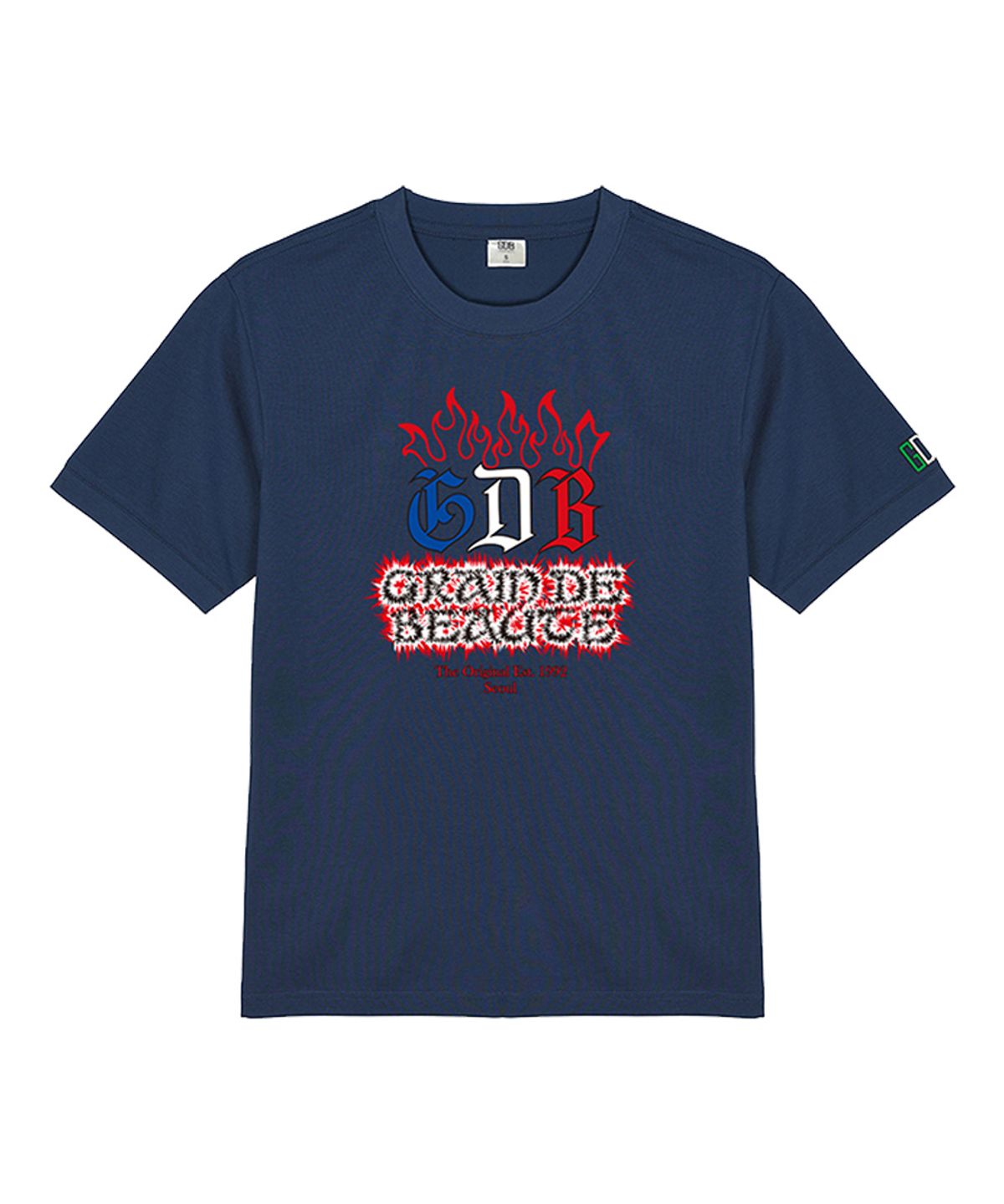 그랭드보떼(GRAIN DE BEAUTE) ORIGINAL 1992 T-SHIRT 02 [NAVY]