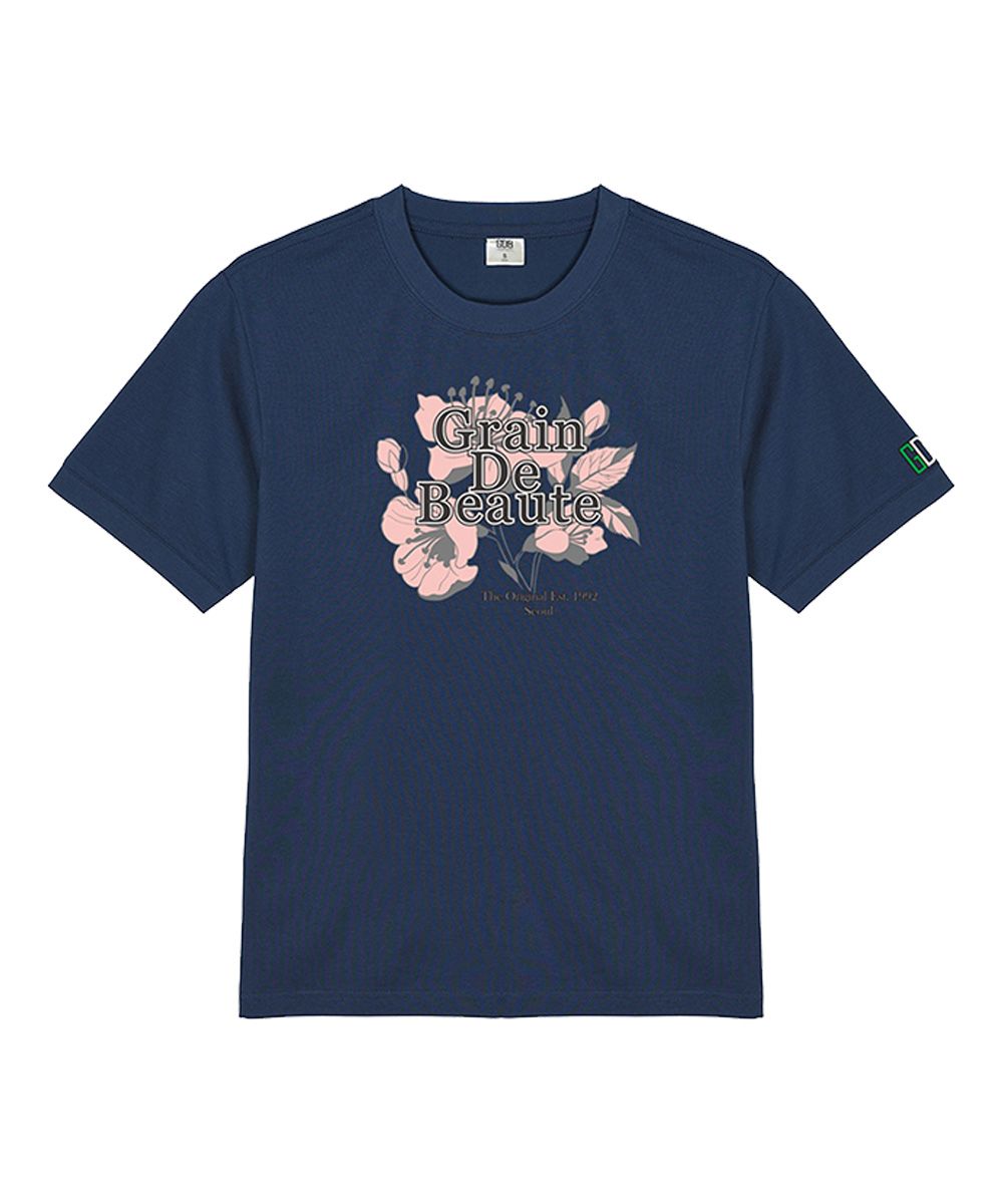Tシャツ・カットソー [GRAIN DE BEAUTE]SIGNATURE T-SHIRT 03 [5 COLOR] MUSINSA | GRAIN DE BEAUTE SIGNATURE T-SHIRT 03 [NAVY]