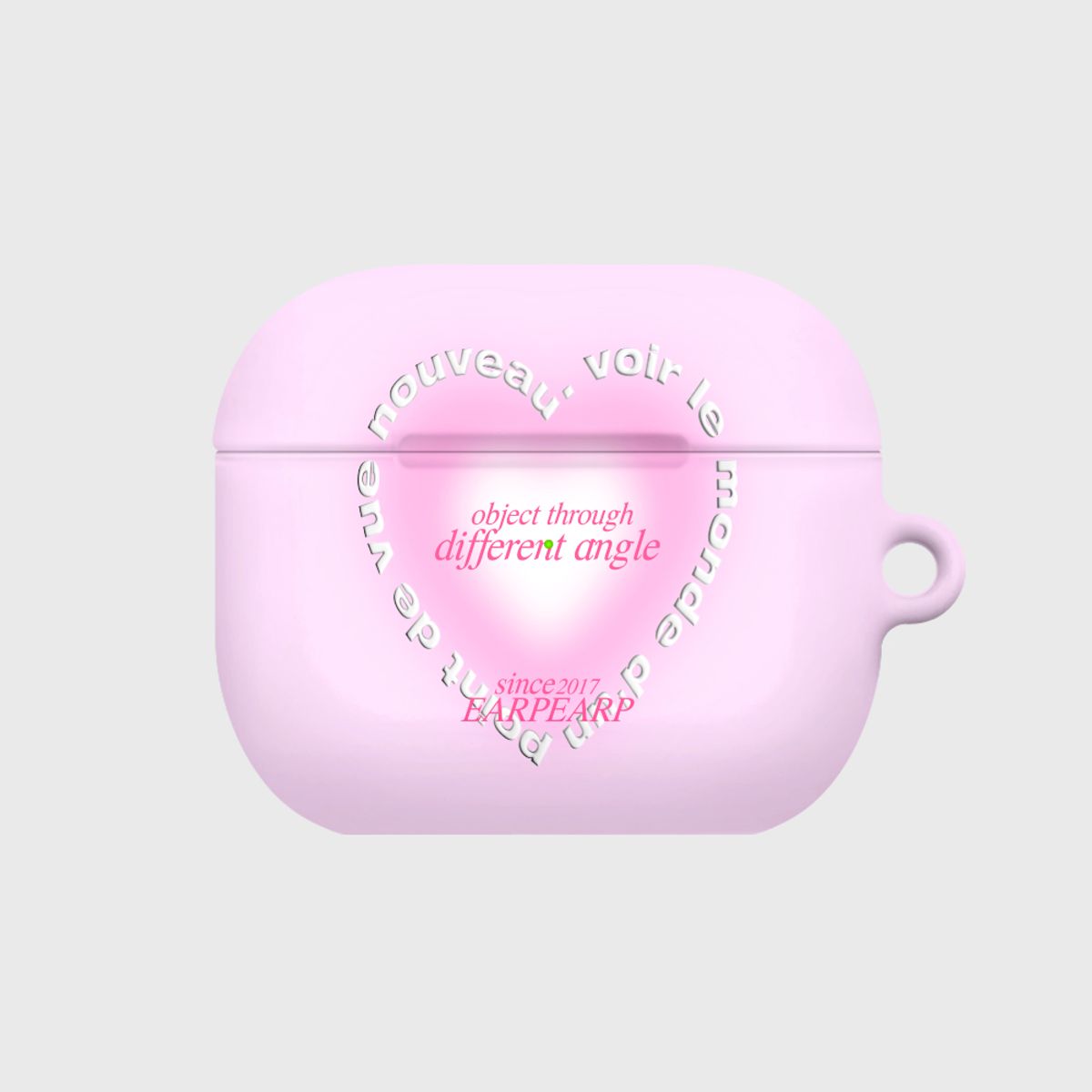 어프어프(EARPEARP) 그라데이션 하트-PINK(에어팟3-하드)