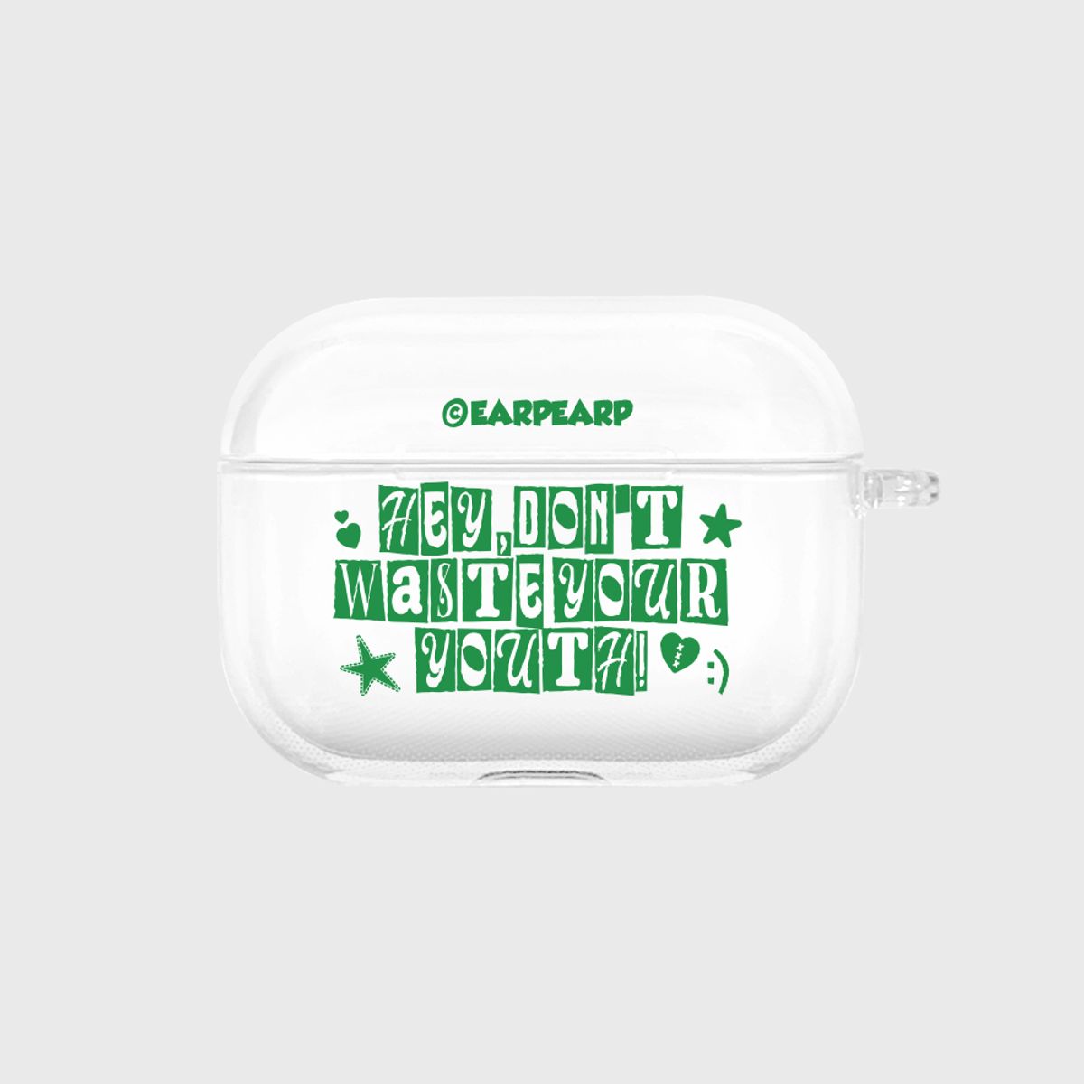 어프어프(EARPEARP) 그린 유스(에어팟프로-클리어하드)