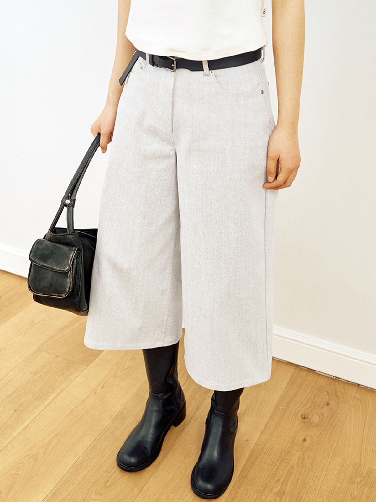 위메농(OUI MAIS NON) Bermuda cotton pants