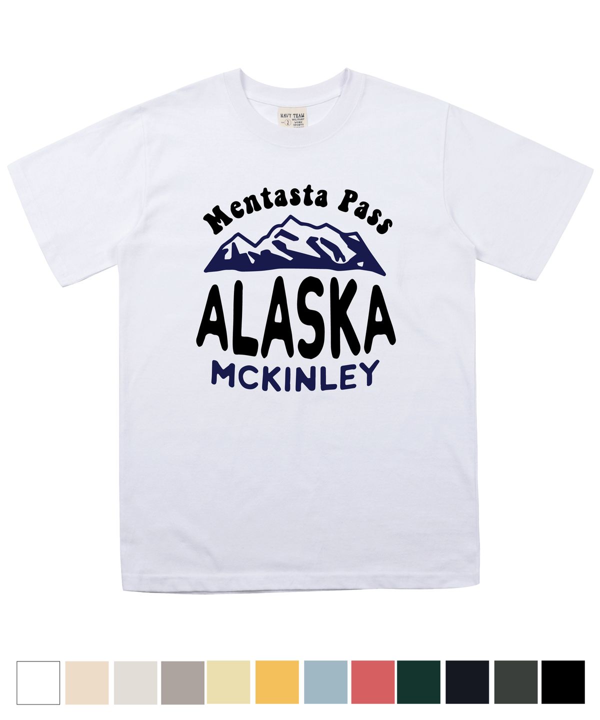네이비팀(NAVYTEAM) NTV-MP ALASKA MCKINLEY SHORT-SLEEVE