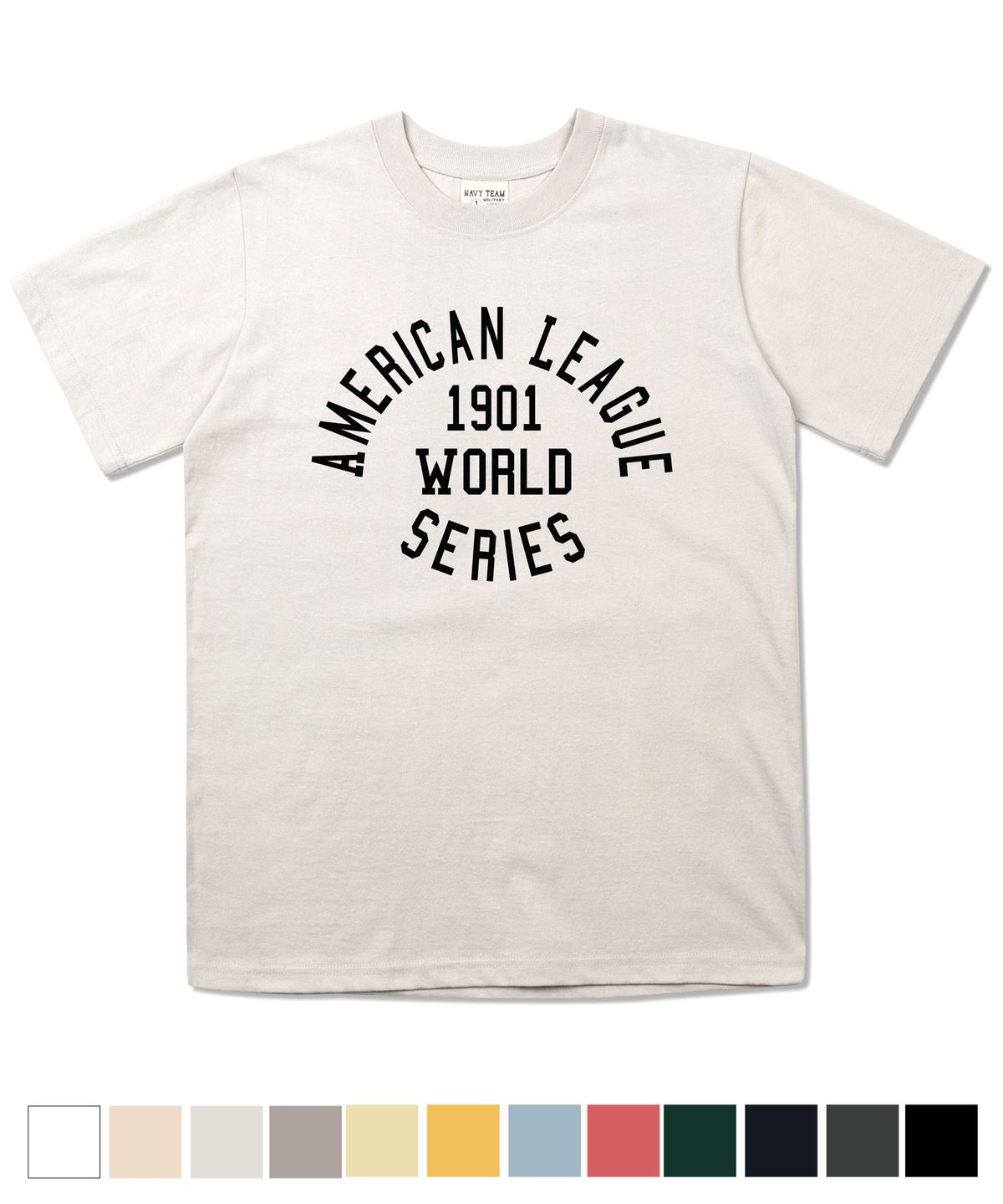 네이비팀(NAVYTEAM) NTV-AMERICAN LEAGUE 1901 SHORT-SLEEVE