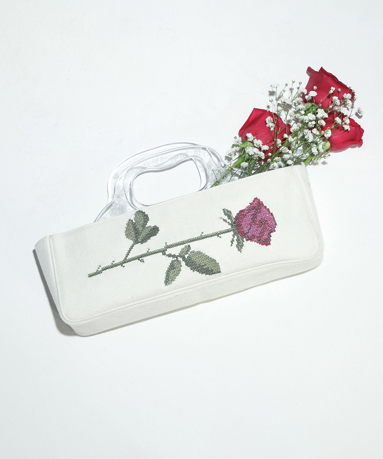 ★SCULPTOR★ Granny Lucite Handle Bag Ivory SC24S516IV MUSINSA | SCULPTOR Granny Lucite Handle Bag Ivory