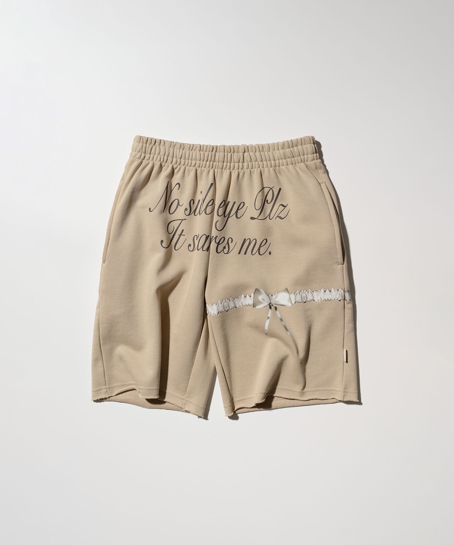 MUSINSA | SCULPTOR Wedding Garter Belt Half-pants Sand Beige