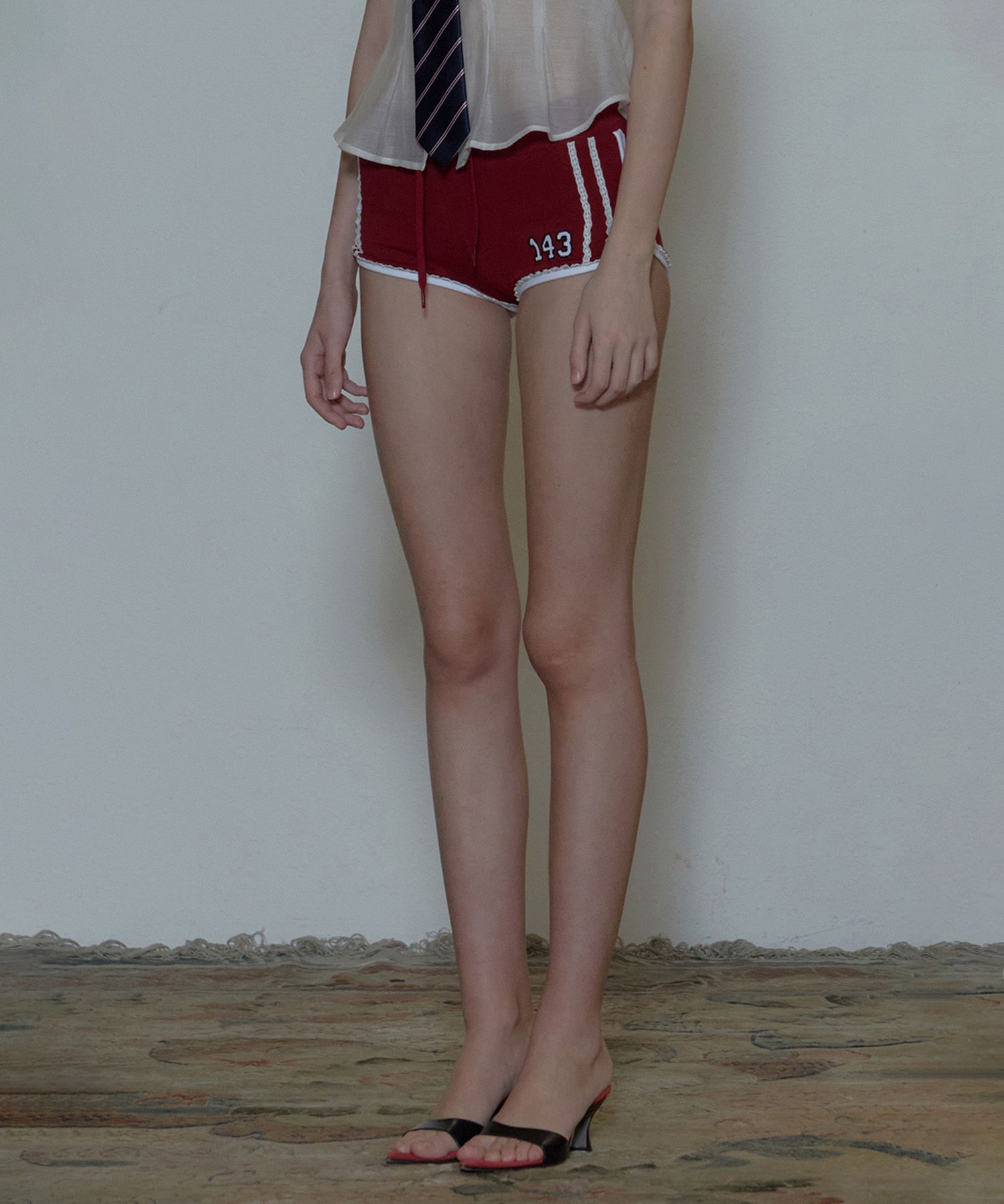 メーカー直売所 Micro SCULPTOR | MUSINSA公式 Dolphin Red Shorts パンツ