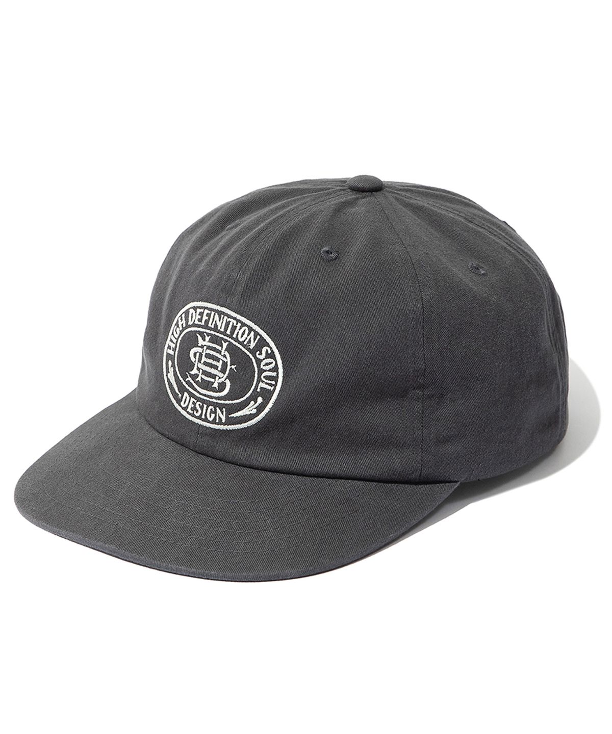 에이치디에스(HDS) MONOGRAM LOGO CAP - CHARCOAL