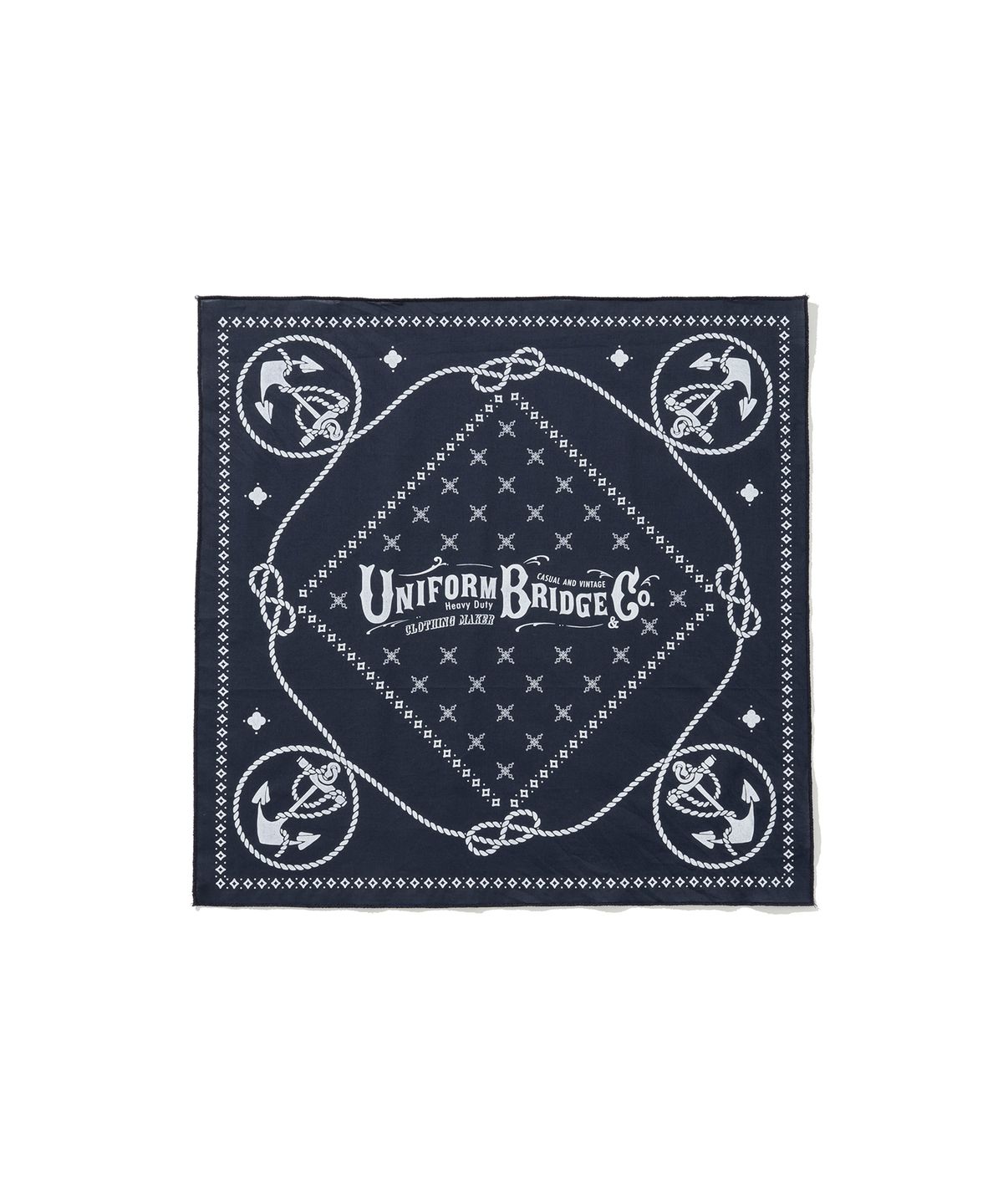 유니폼브릿지(UNIFORM BRIDGE) navy sailor bandana navy