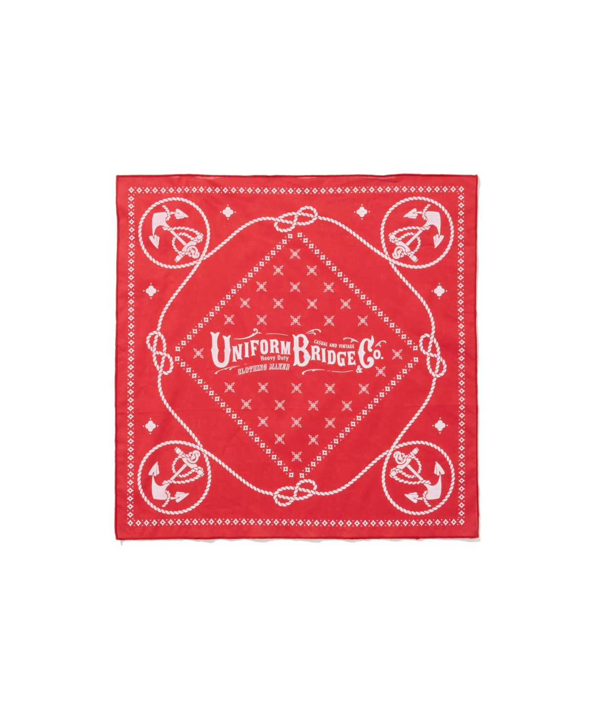 유니폼브릿지(UNIFORM BRIDGE) navy sailor bandana red