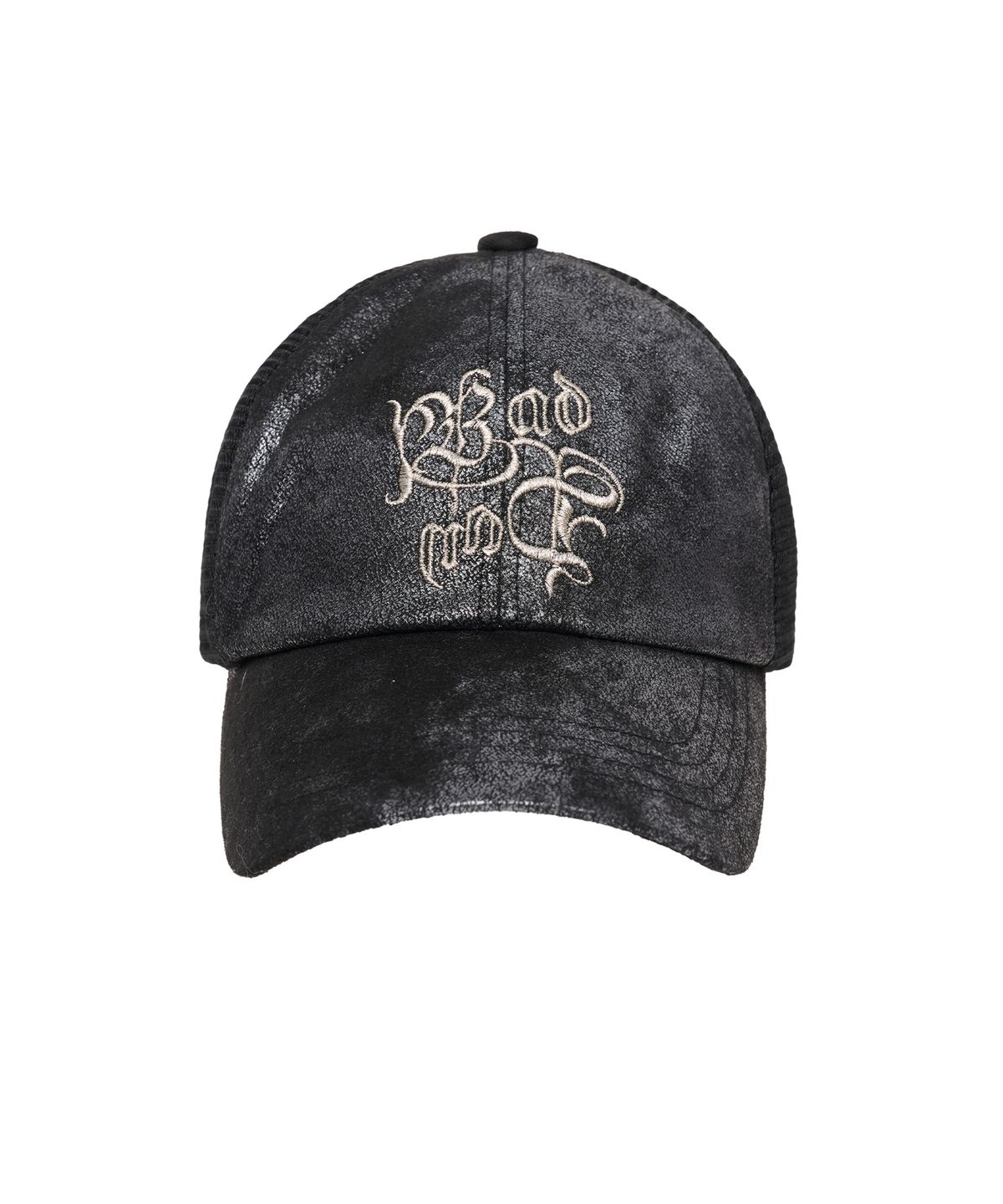 배디(BADEE) Stone Trucker Mesh Ball Cap Stone Black