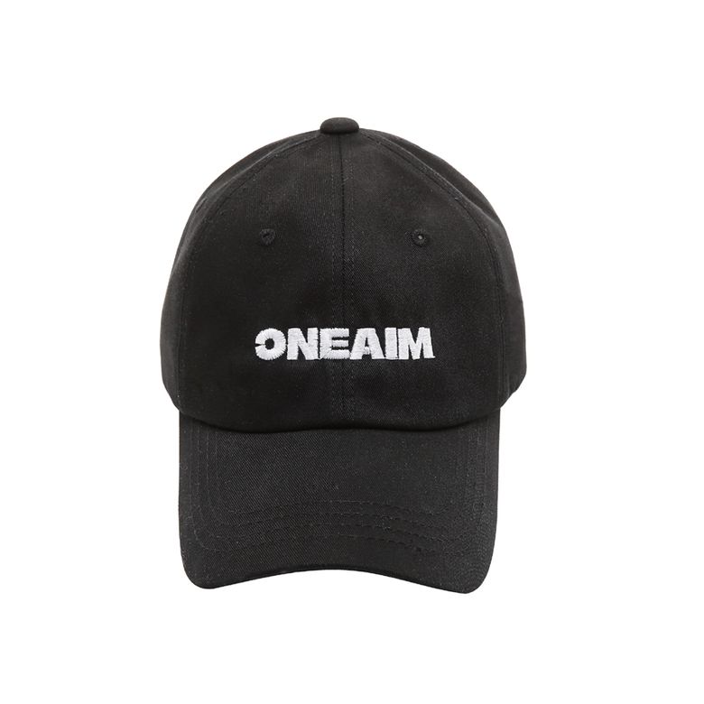 ONEAIM 코튼 볼캡 블랙