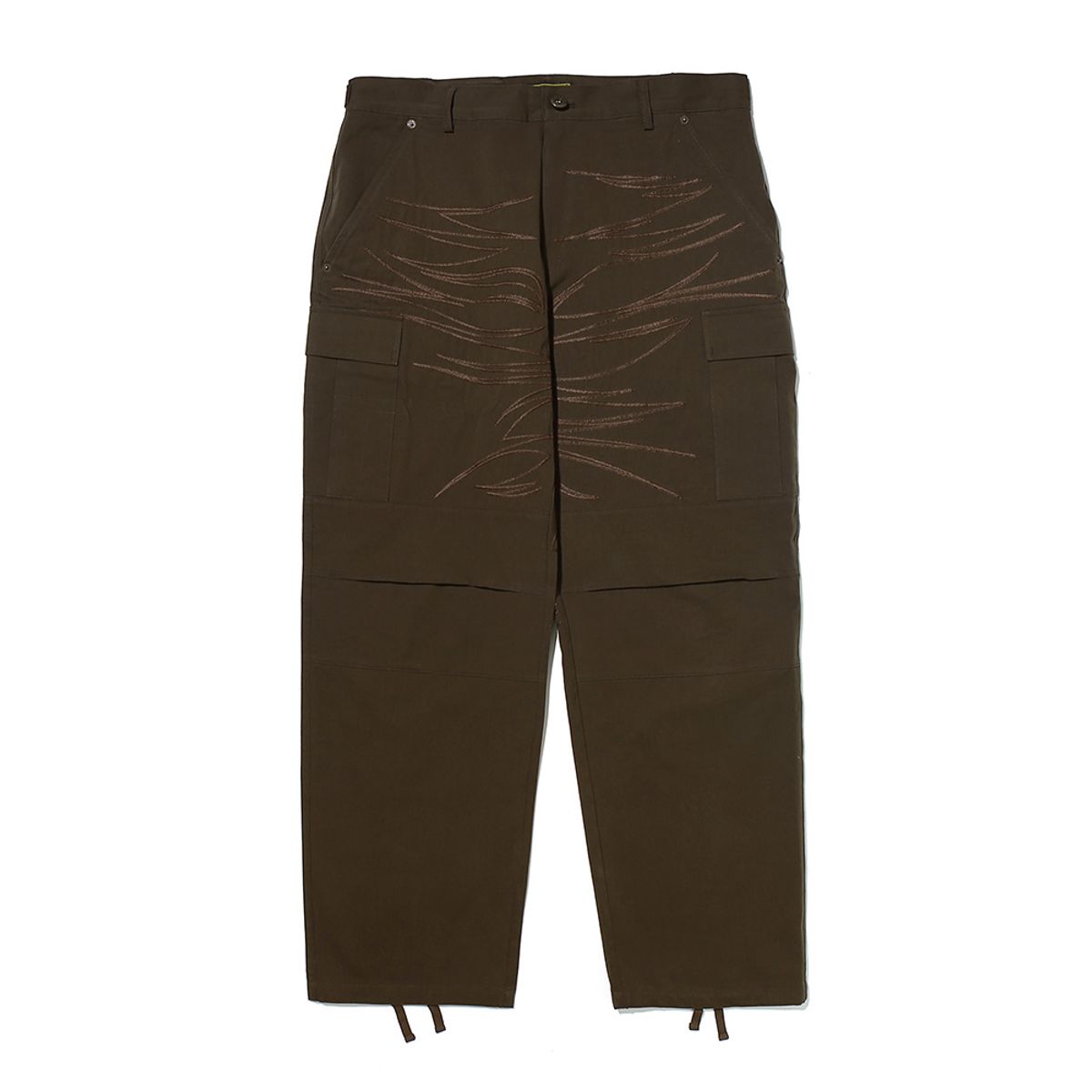 오가프(OGARP) Cosmo Cotton Stitch Pants Brown
