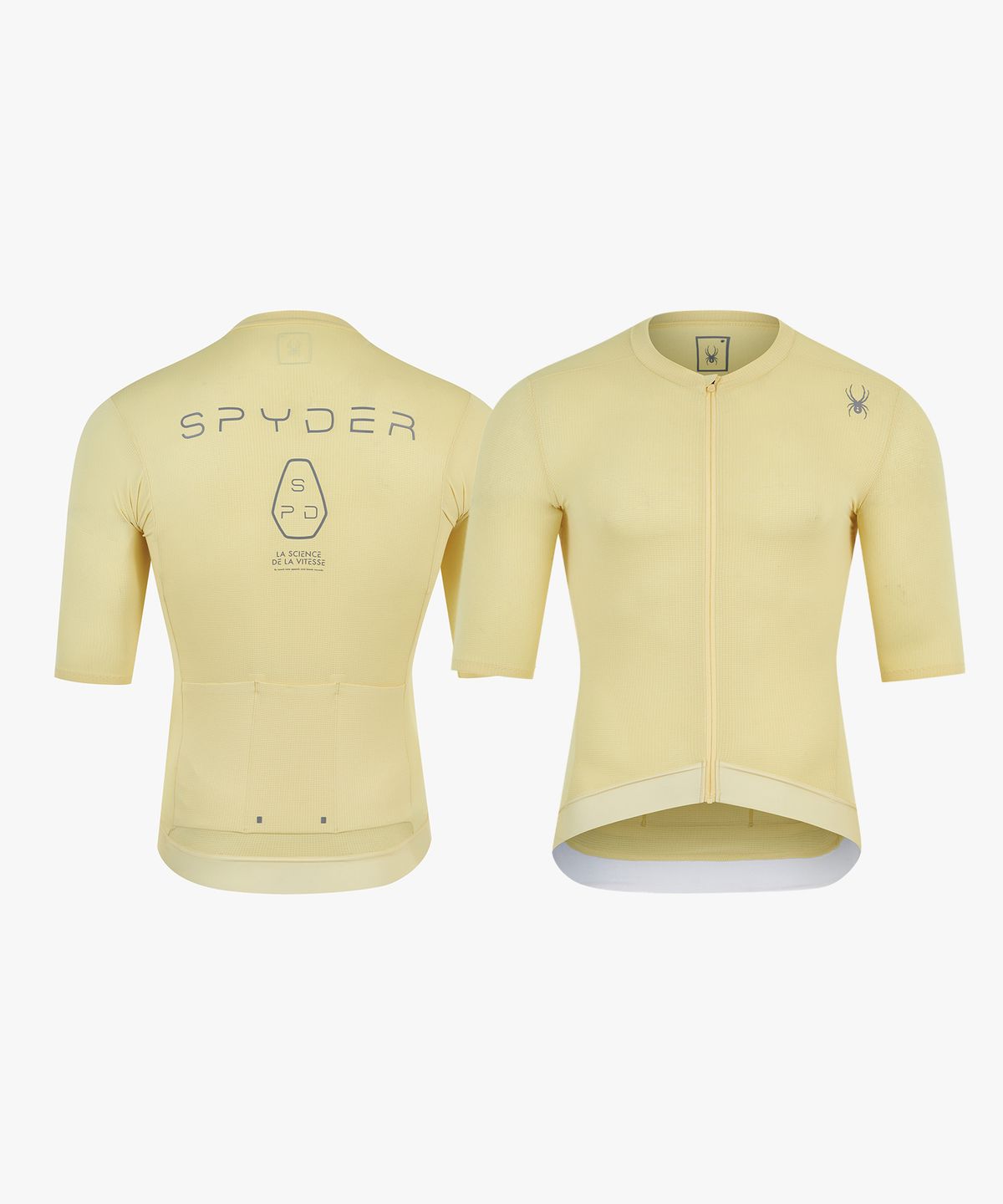 스파이더(SPYDER) 남성 사이클 더턴 그래픽 반팔 저지 SPJPCNFT504MYEL