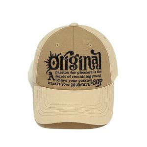 Original Lettering Cap Beige