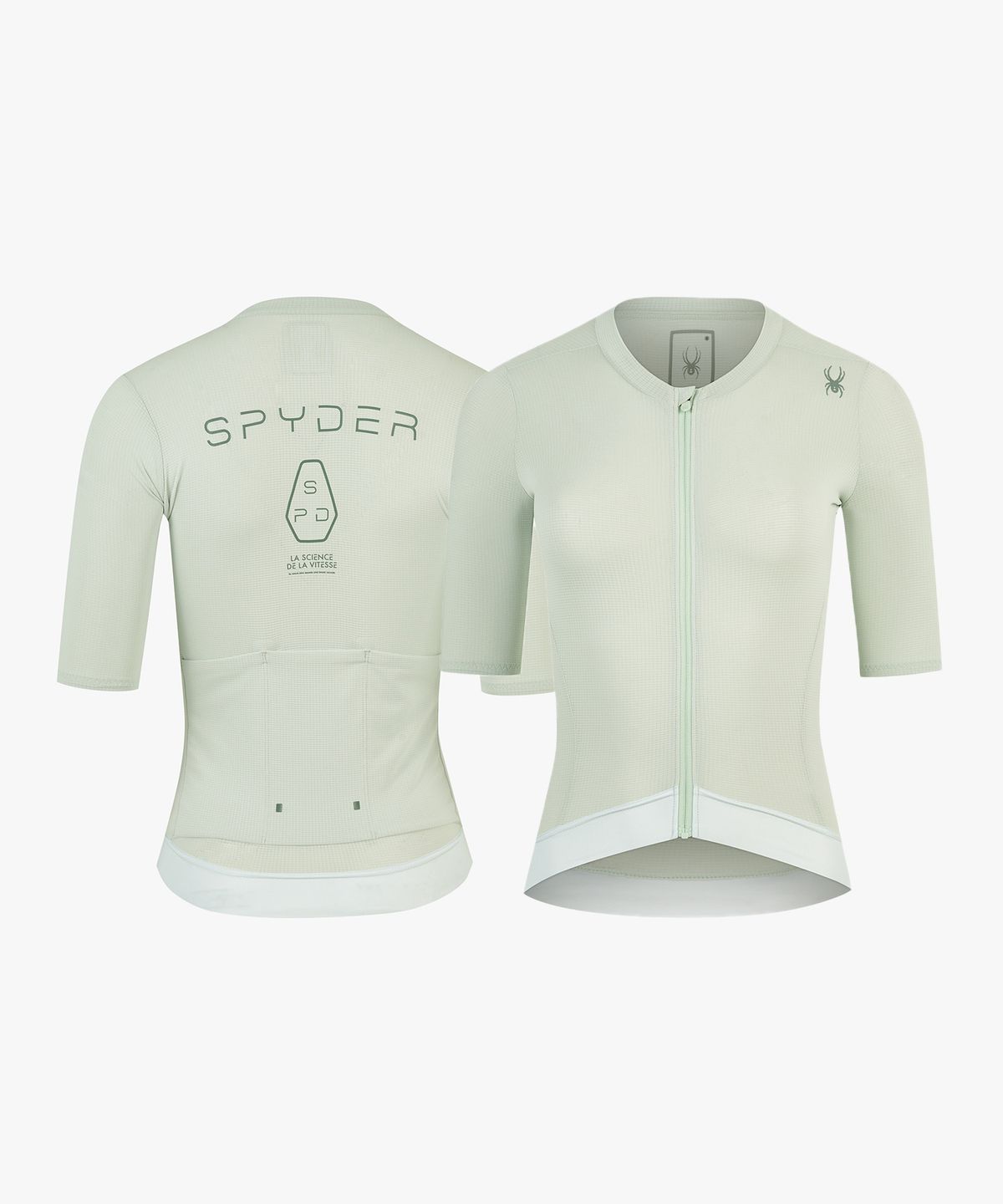 스파이더(SPYDER) 우먼스 사이클 더턴 그래픽 반팔 저지 SPJPCNFT554WLMT