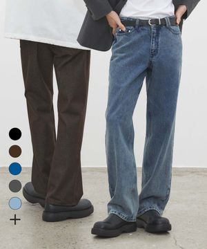 [2PACK]Dawn Semi Wide Jeans DCPT002