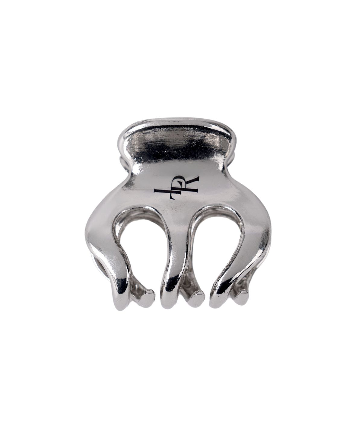 레더리(LEATHERY) 샬롯 실버 집게핀 [Glossy Silver]