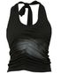 Vanish Halterneck Top (FL-124_Black)