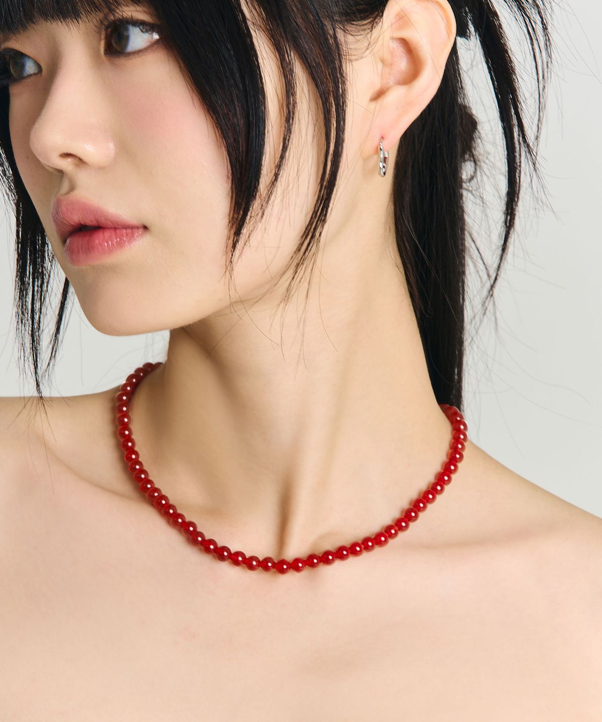 스칼렛또(SCALETTO) WIL213 Pure Red Necklace