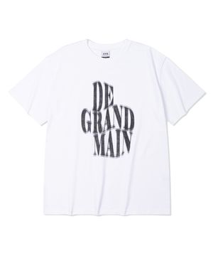 BLURRY LOGO TEE_WHITE