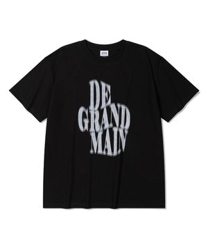 BLURRY LOGO TEE_BLACK