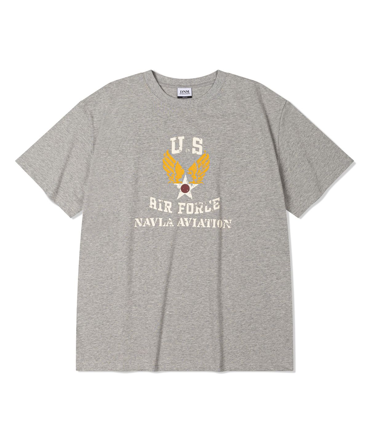디 그랜드 마틴(DE GRAND MATIN) U.S FURCE TEE_MELANGE GRAY