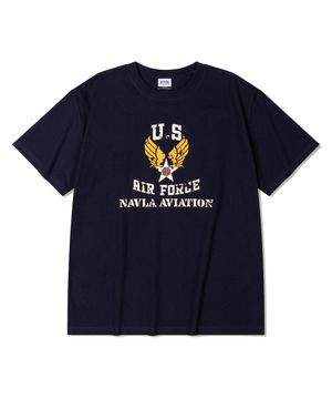 U.S FURCE TEE_ NAVY