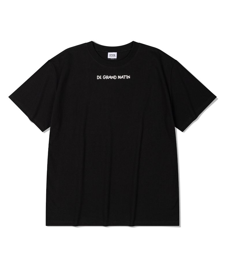FRONT LOGO TEE_BLACK