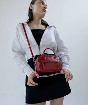 TWO ZIPPER BAG LUNCH BOX EXCLUSIVE(PAPRIKA)