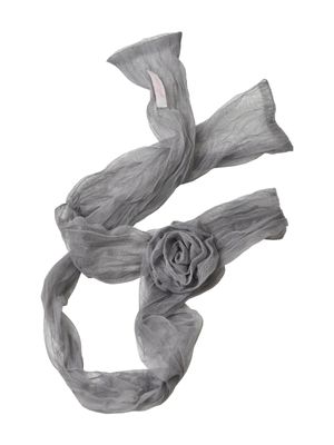 링클 로즈 스카프 (그레이)