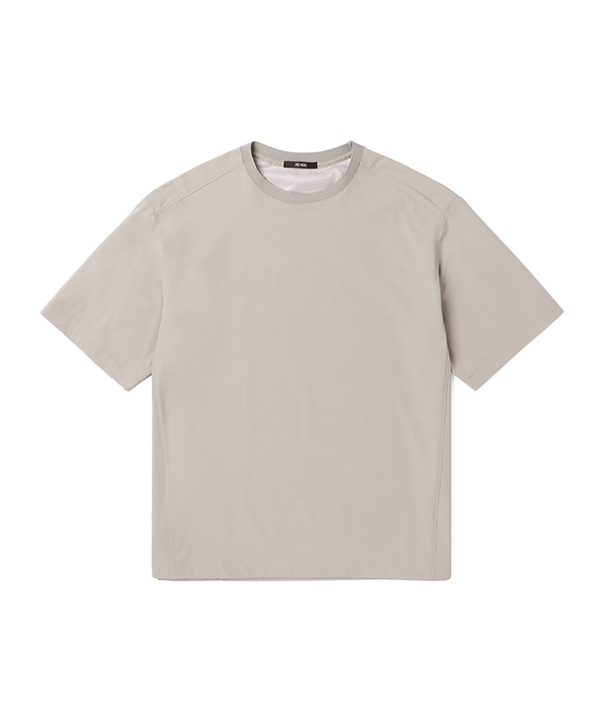 애드호크(ADHOC) 남성 나일론 라운드 우븐탑 (LT-BEIGE) (HA4ST10-23)
