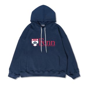 UNIVERSITY HOODIE - NAVY