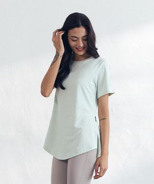 CLWT8050 이지핏 숏 슬리브 씨그린