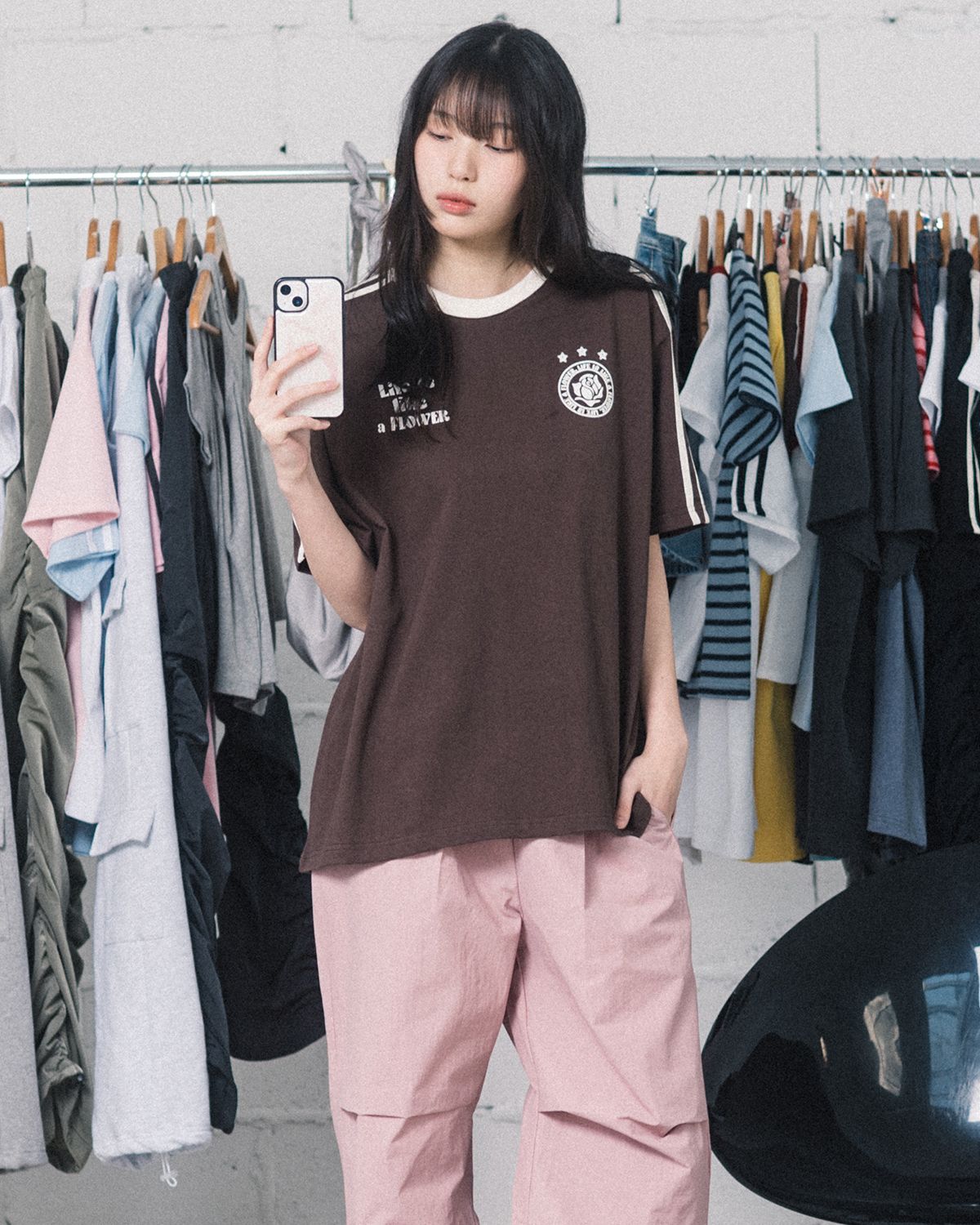 ◆25SS HAVISM W FF UNIFORM L/S TEE/5色◆ MUSINSA | HAVISM W LLF UNIFORM L/S TEE(SKY BLUE)