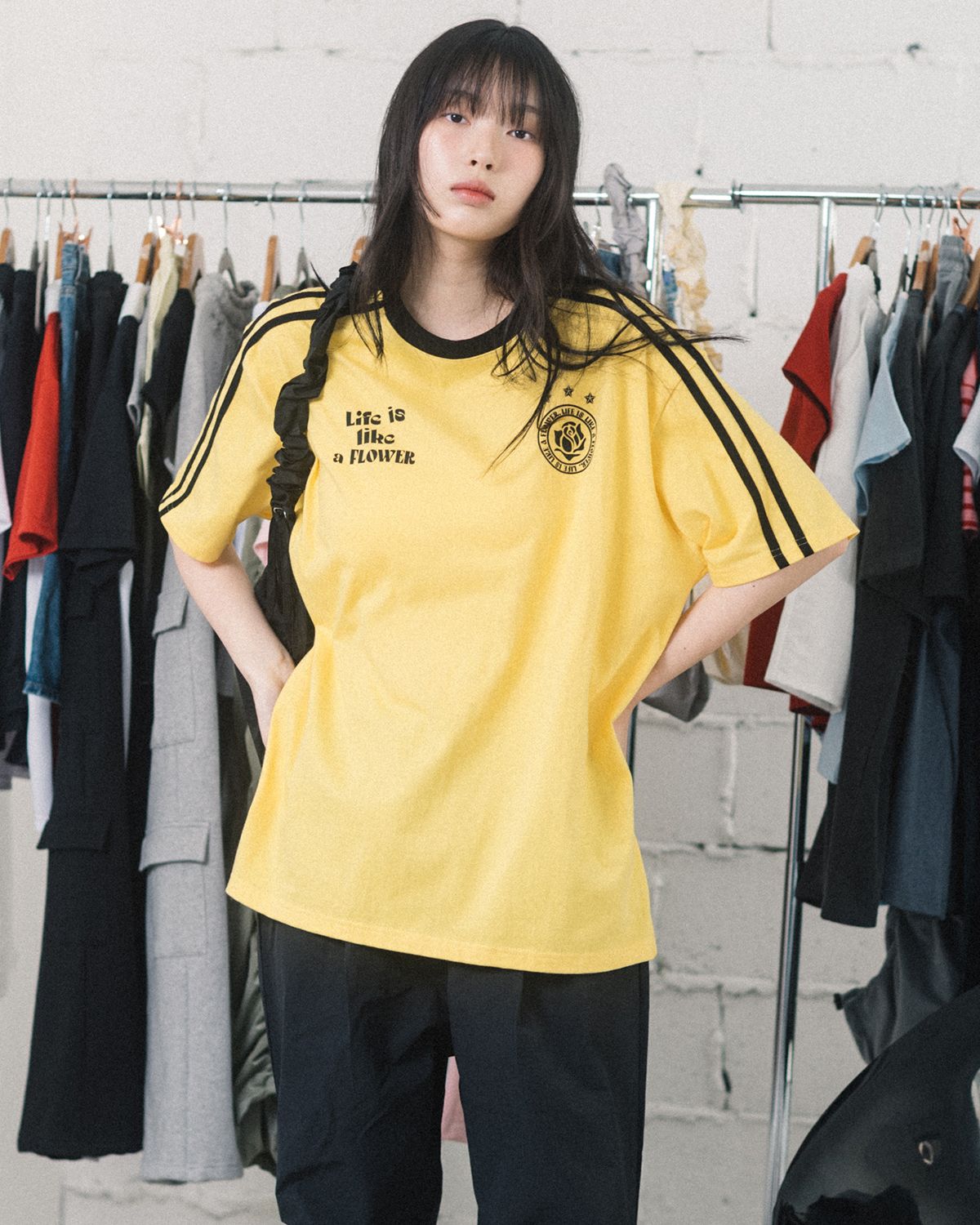 해비즘(HAVISM) LLF UNIFORM S/S TEE(YELLOW)
