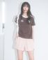 W LLF UNIFORM S/S TEE(BROWN)